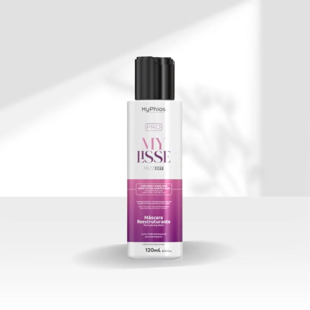 MyPhios Pro - My Lisse Frizz Off Mascara Reestruturante Reducao de Frizz - 120ml
