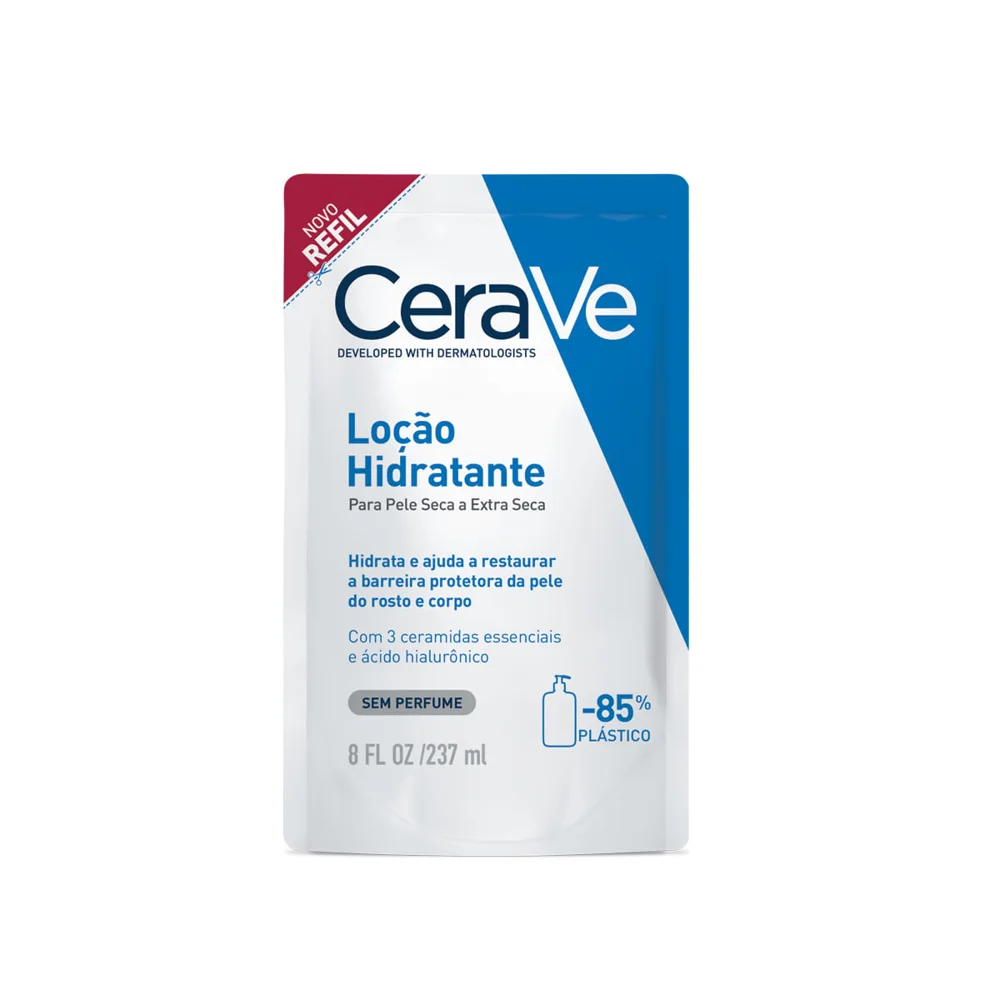 Loção Corporal CeraVe Hidratante com Ceramidas e Ácido Hialurônico 237ml