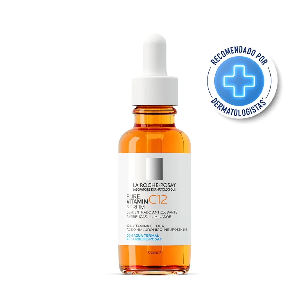 Sérum La Roche-Posay Pure Vitamin C12 Antirrugas Oil Control 30ml