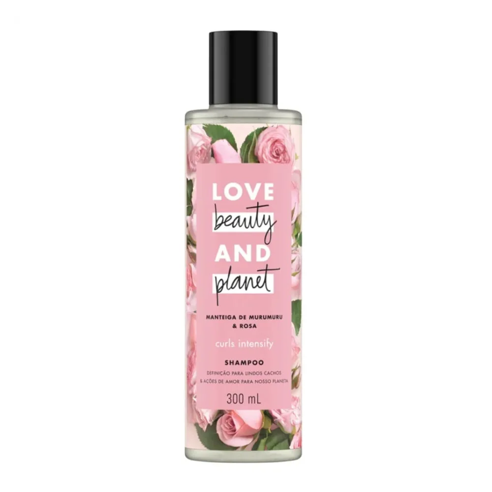 Shampoo Love Beauty & Planet Cachos e Crespos Lindos Vegano 300ml