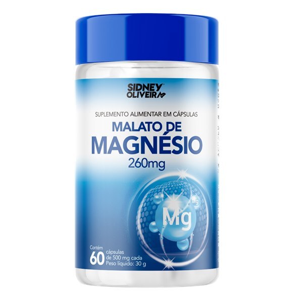 Magnésio Malato 260mg Jequiti — 60 Cápsulas