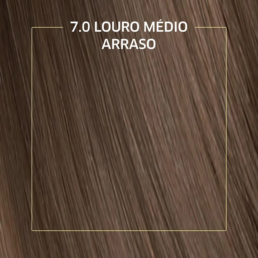 Tinta De cabelo Biocolor mini Kit Louro Arraso 7.0