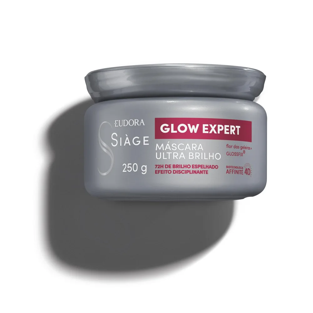 Máscara Capilar Eudora Siàge Glow Expert Ultra Brilho 250g