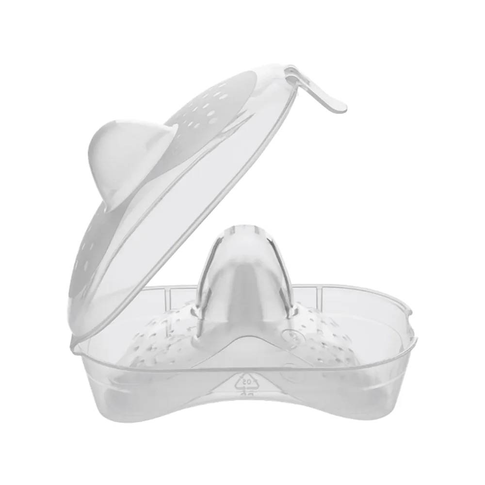 Protetor de Mamilo MAM Nipple Shields Regular Tamanho 2 2 Unidades + Estojo