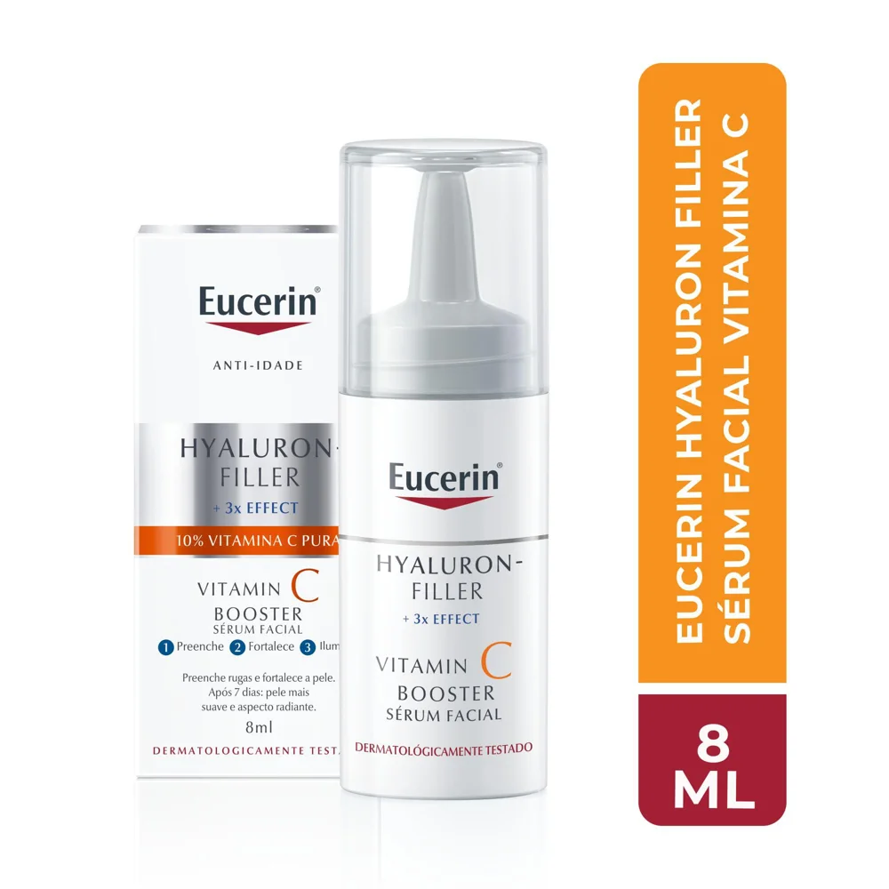 Sérum Facial Eucerin Hyaluron-Filler Vitamina C Antirrugas 8ml