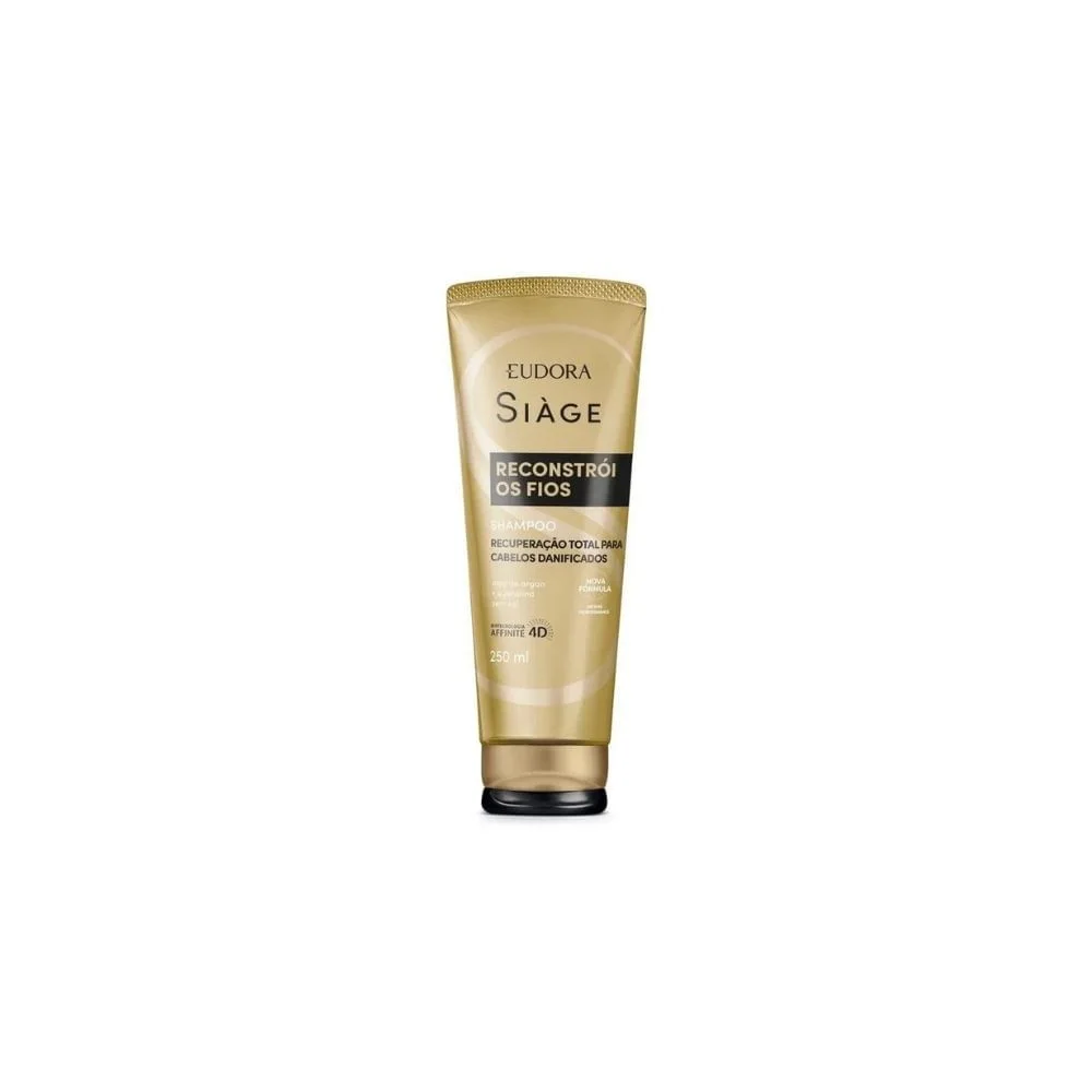 Shampoo Eudora Siàge Reconstrói os Fios 250ml