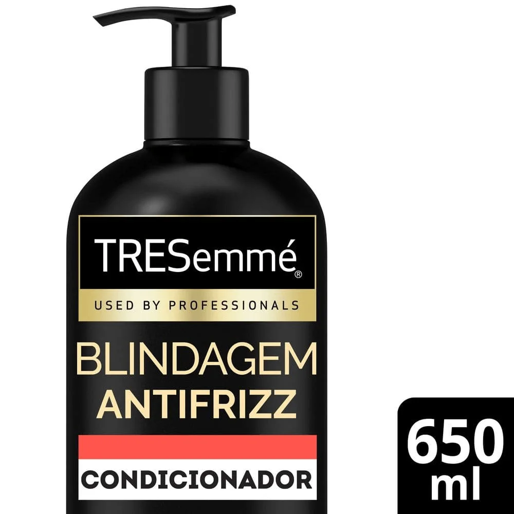 Condicionador TRESemmé Blindagem Antifrizz Queratina e Ácido Hialurônico 650ml