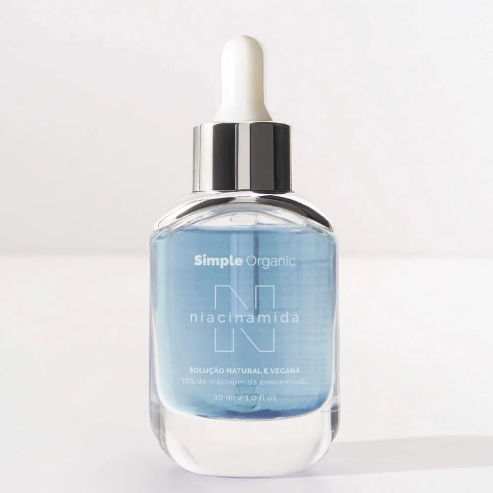 Sérum Facial Simple Organic com Niacinamida 10% 30ml