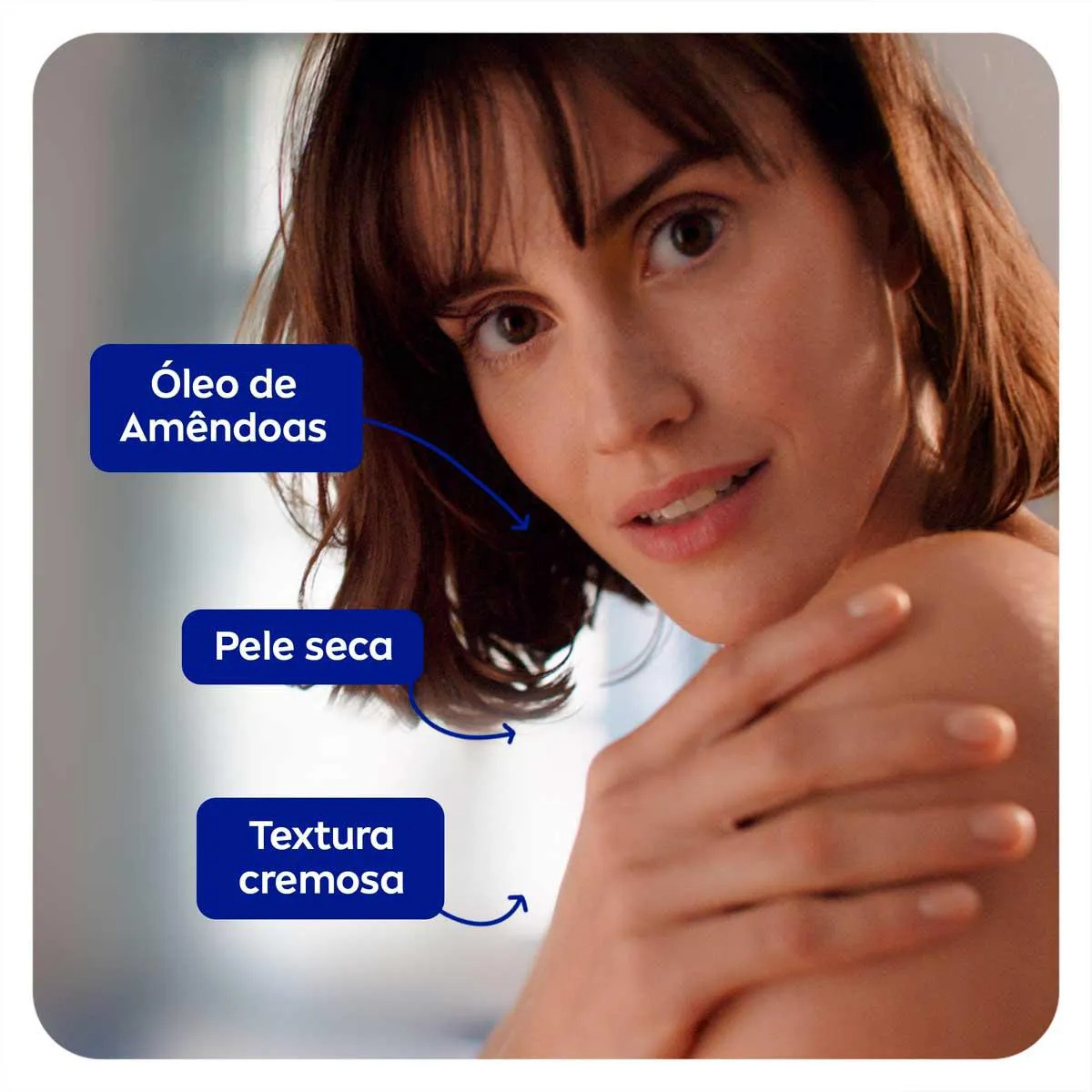 Nivea Milk Hidratante Desodorante para Banho 250ml