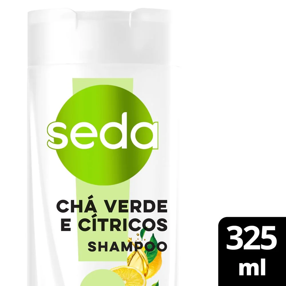 Shampoo Seda Joias da Natureza Chá Verde + Cítricos 325ml