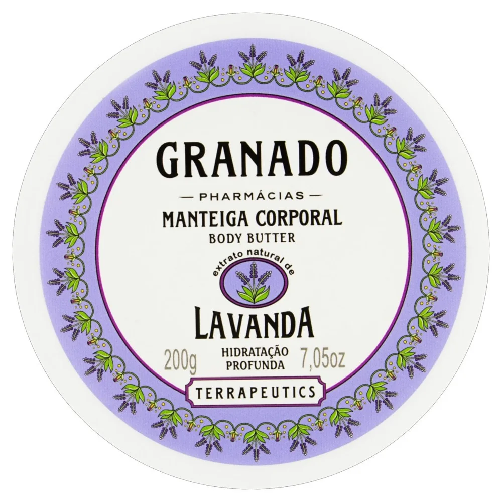 Manteiga Corporal Granado Terrapeutics Lavanda 200g
