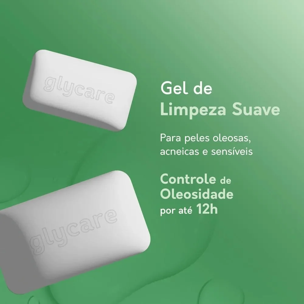 Sabonete em Barra Facial Glycare Control Pele Oleosa Acneica e Sensível 70g