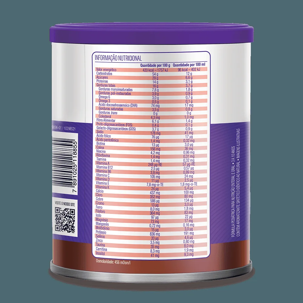 Suplemento Alimentar Infantil Fortini Complete Sabor Chocolate 800g
