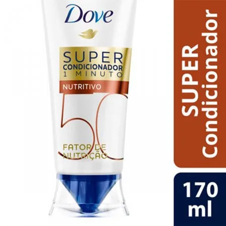 Super Condicionador Dove 1 Minuto Fator De Nutrição 5.0 170ml