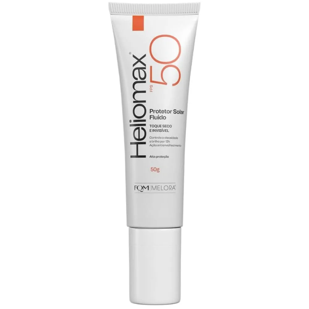 Protetor Solar Heliomax Fluido Toque Seco FPS50 50g