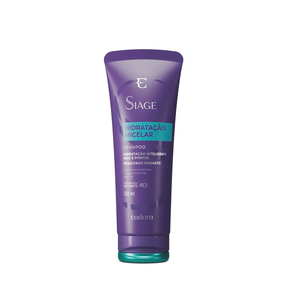 Shampoo Eudora Siàge Hidratação Micelar 250ml