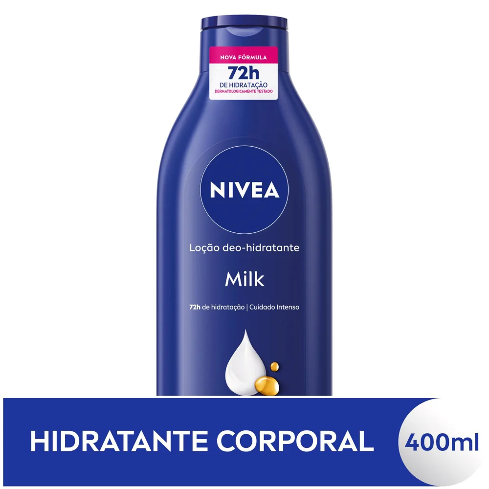 NIVEA Loção Hidratante Milk Pele Seca a Extrasseca 400ml