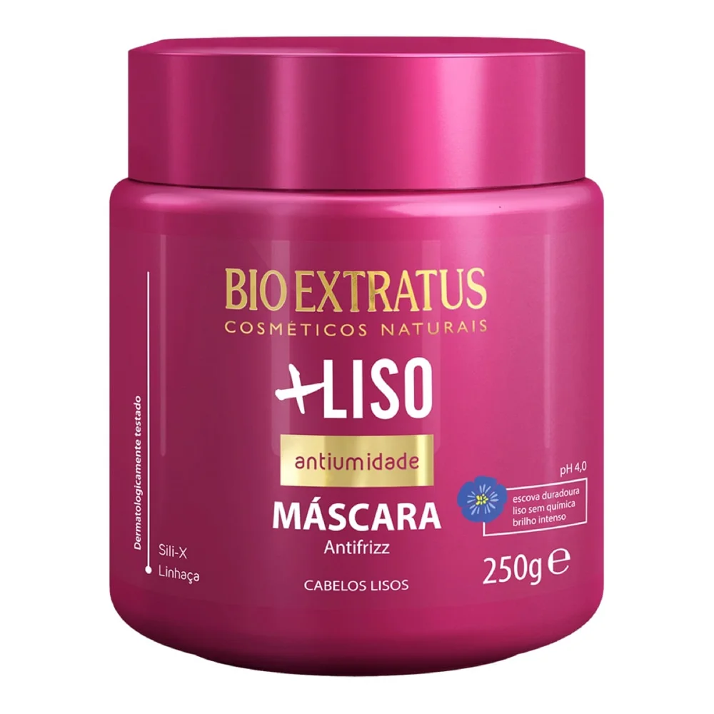 Máscara Capilar Bio Extratus Mais Liso Antiumidade 250g