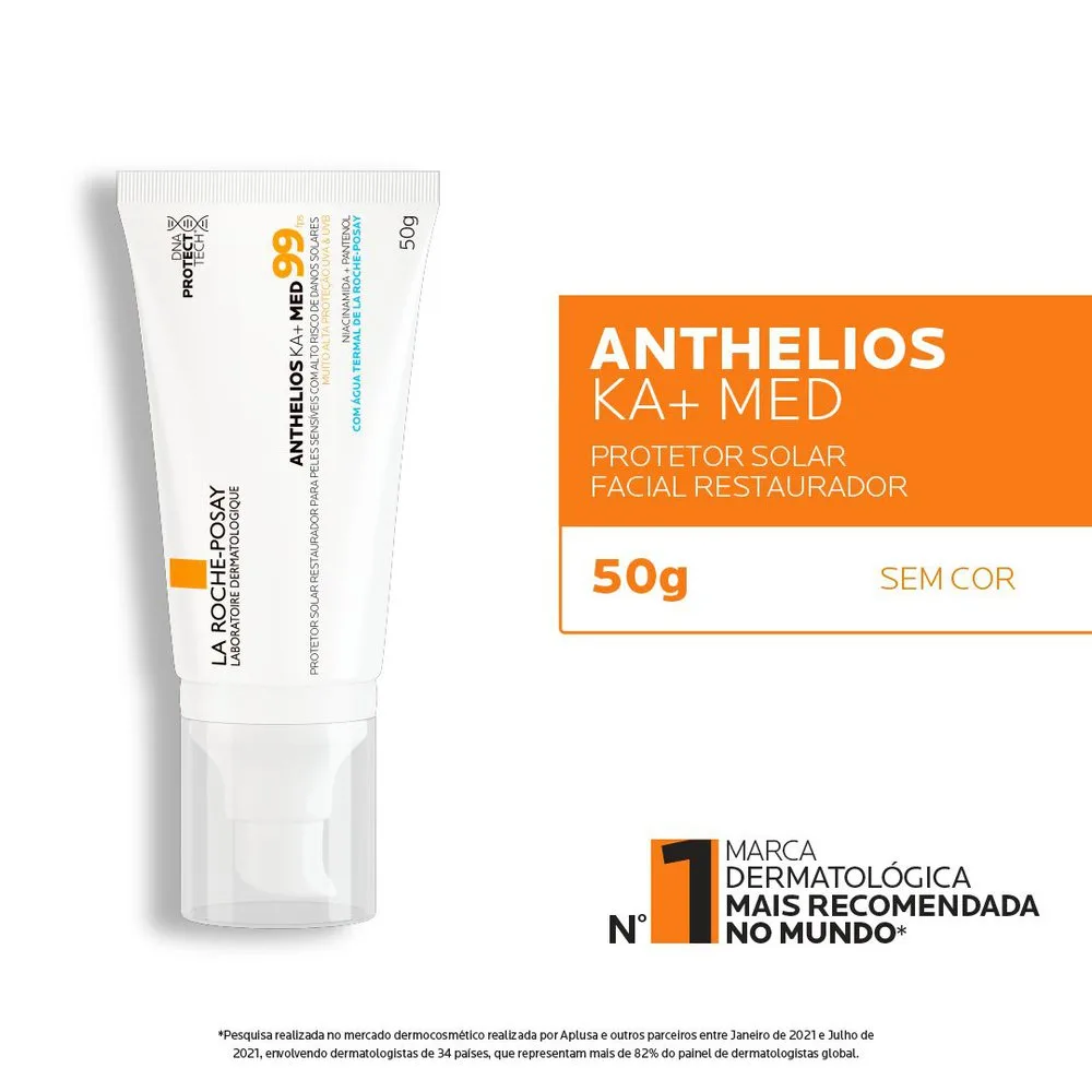 Protetor Solar Facial La Roche-Posay Anthelios KA+ FPS99 Antioleosidade 50g