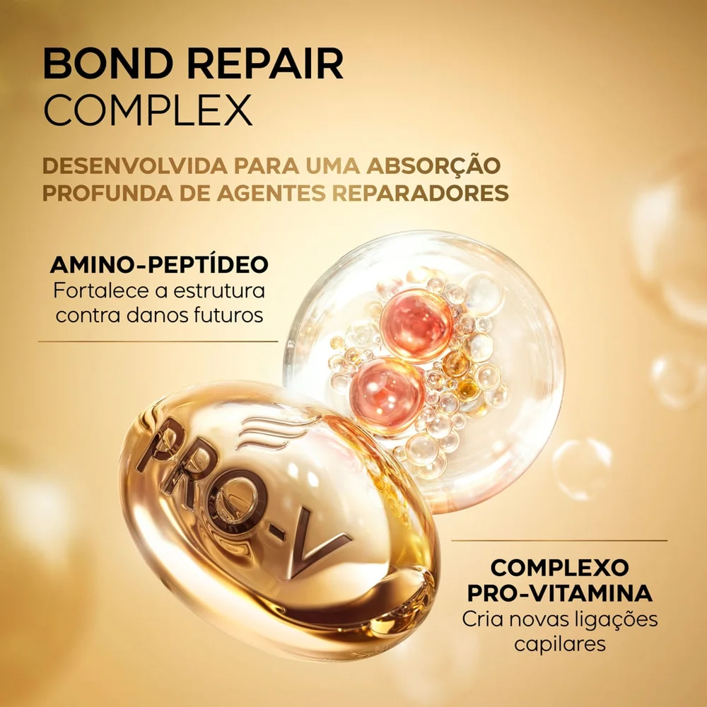 Shampoo Reparador Pantene Molecular Bond Repair 510ml