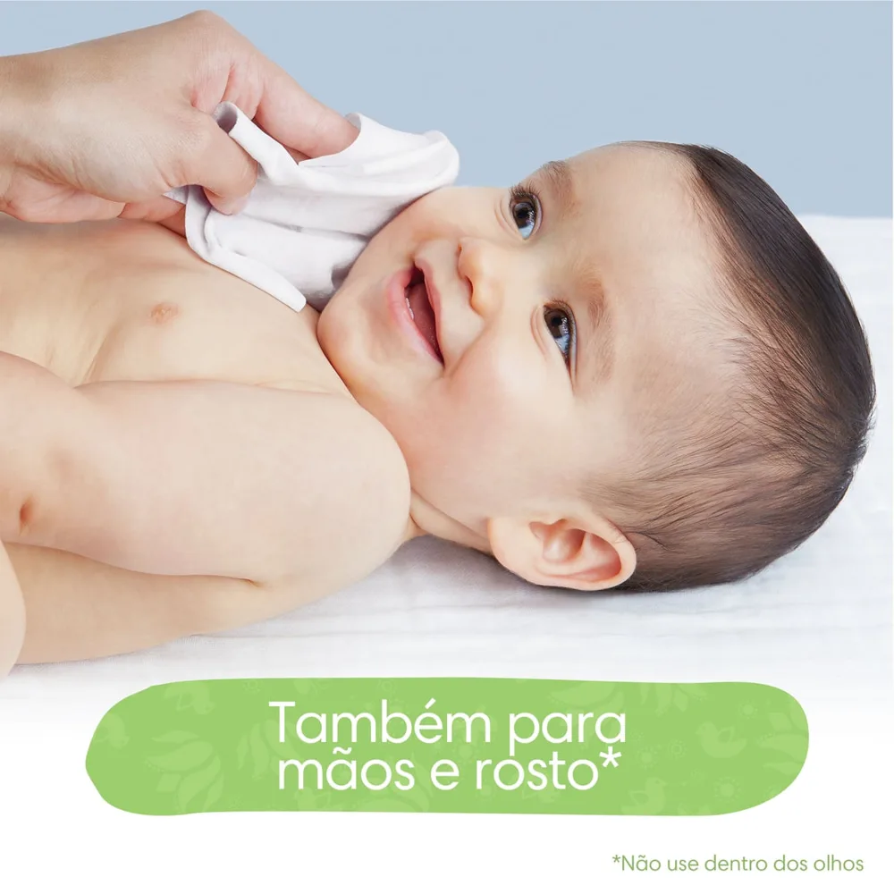 Lenços Umedecidos Pampers Aroma de Aloe Vera 192 Unidades Leve 4 Pague 3
