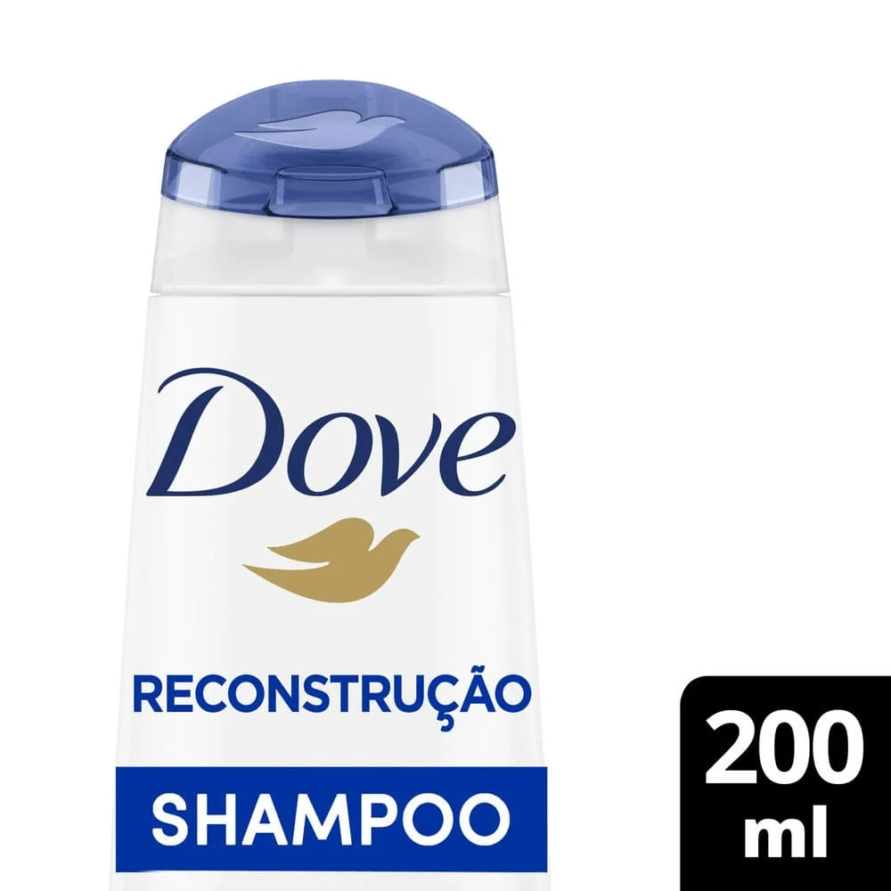 Shampoo Dove Reconstrução + Queratina 200ml
