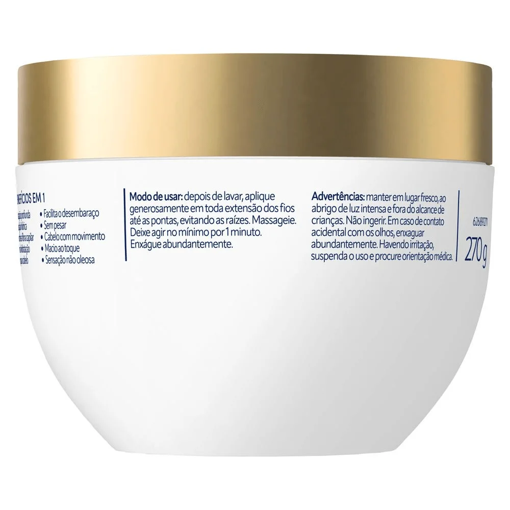 Máscara de Tratamento Dove Hidratação + Vitamina A & E 10 em 1270g