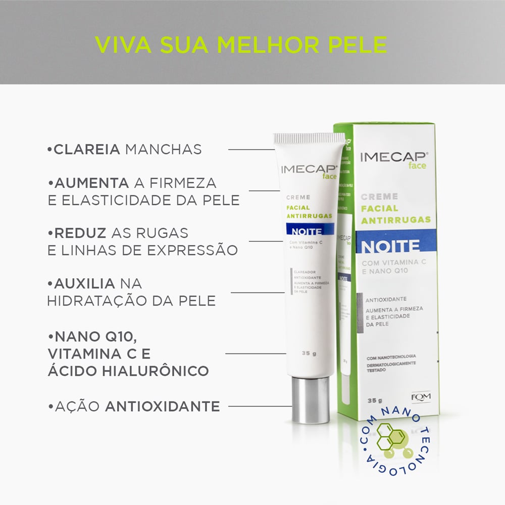 Creme Antirrugas Noite