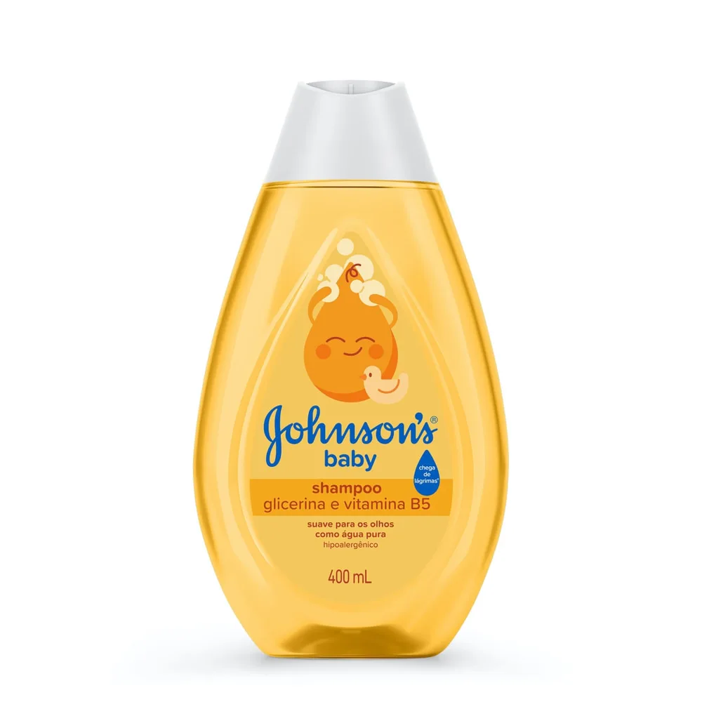 Shampoo Infantil Johnson's Baby Chega de Lágrimas Regular 400ml