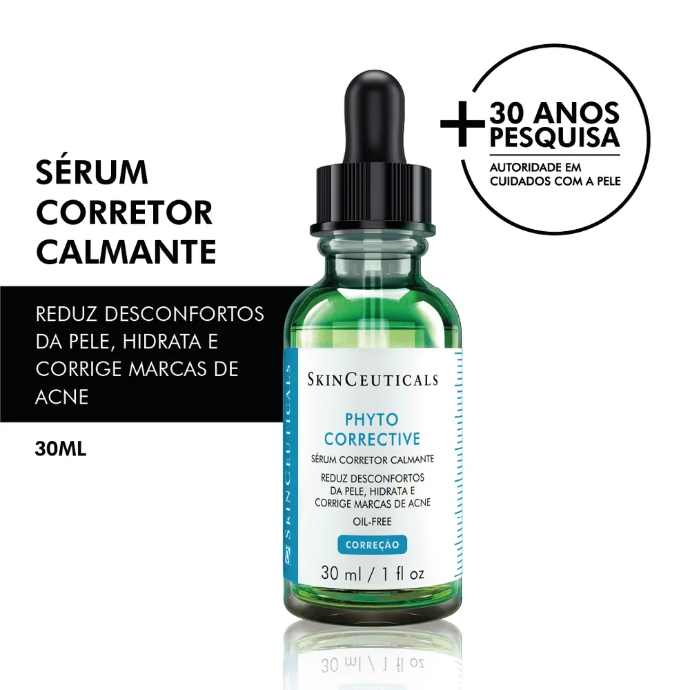 Sérum SkinCeuticals Phyto Corrective Corretor Calmante Oil Free 30ml