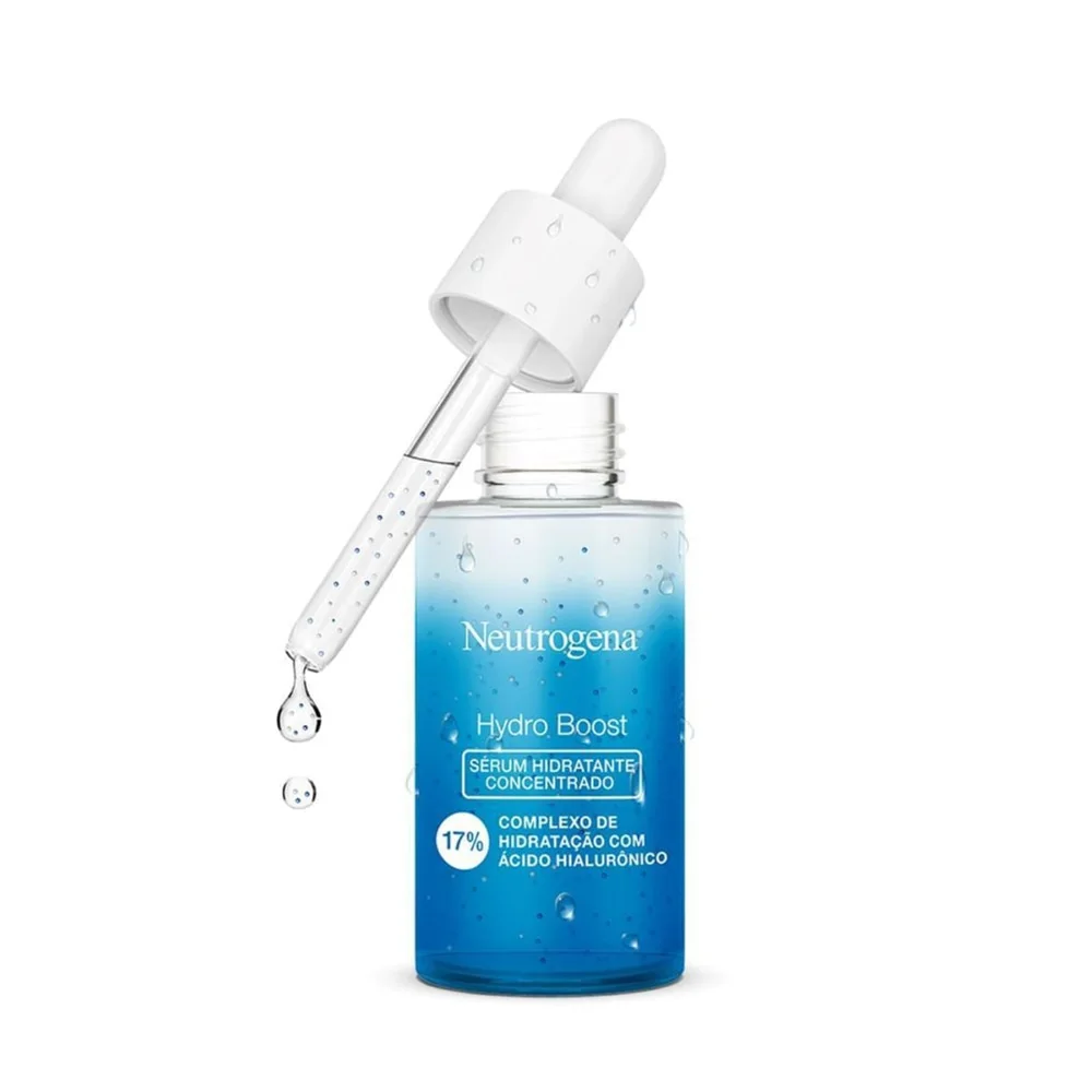 Sérum Facial Neutrogena Hydro Boost Hidratante Concentrado com Ácido Hialurônico 30ml