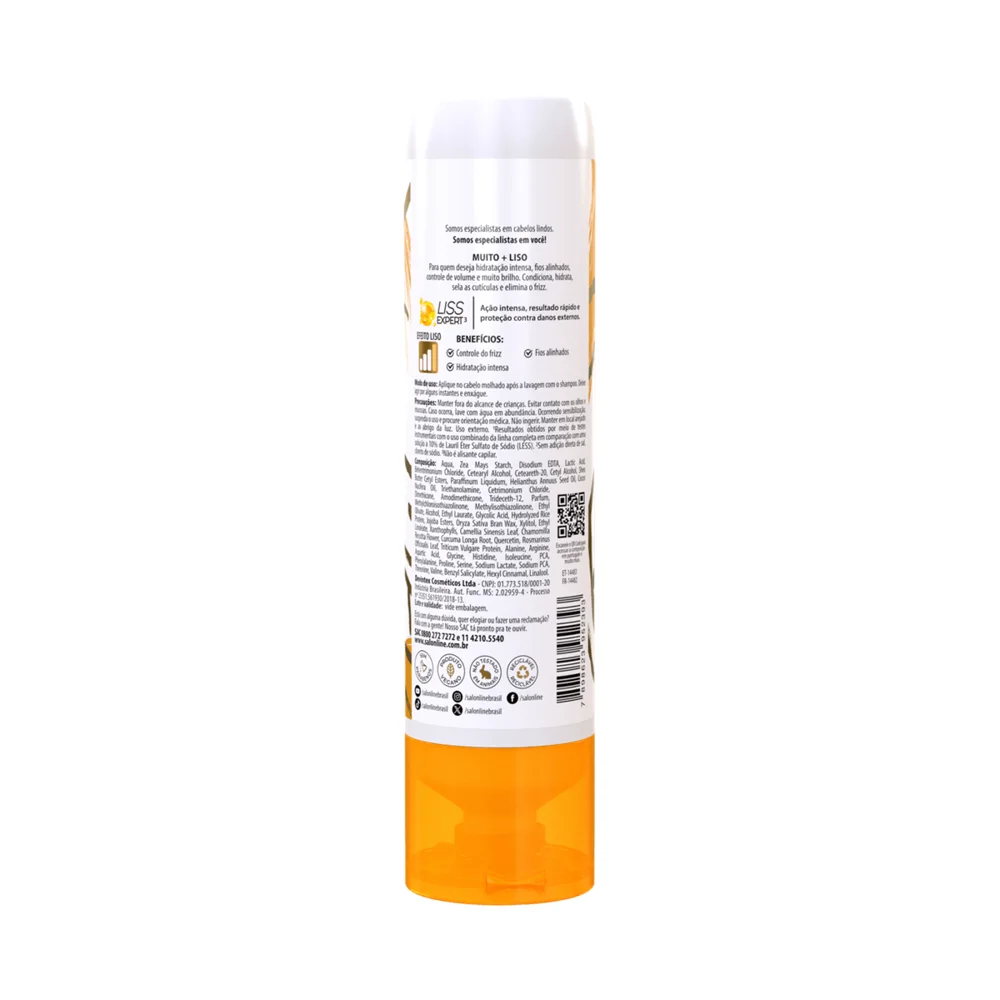 Condicionador Salon Line Meu Liso #muito+liso Antifrizz 300ml