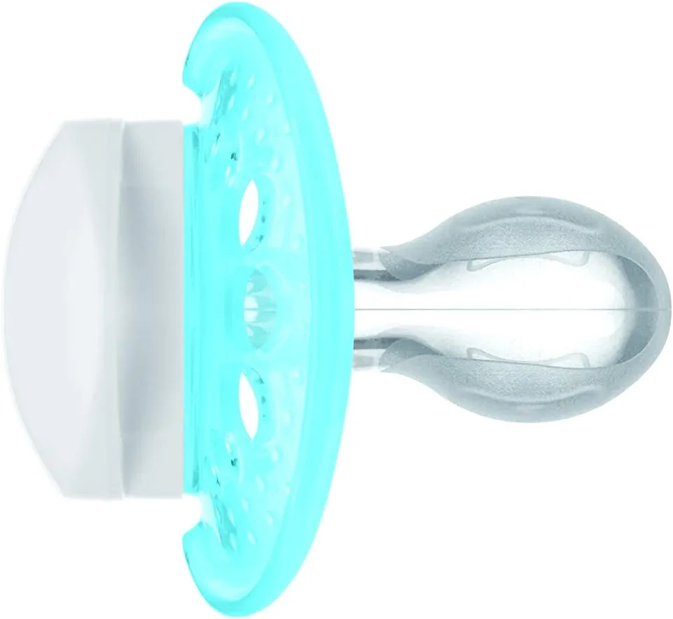 Chupeta MAM Original Furos de Ventilação +16 meses Silicone Azul 1 Unidade