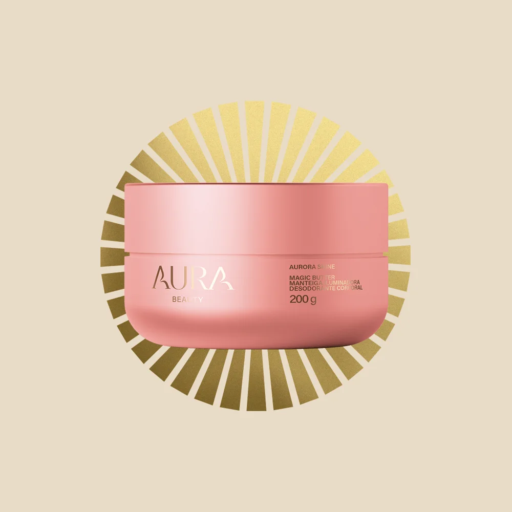 Aura Beauty Aurora Shine - Manteiga Iluminadora 200g