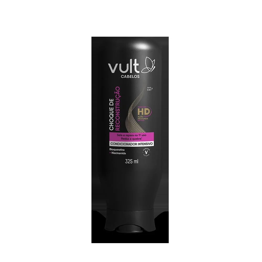 Condicionador Vult Choque de Reconstrução 325ml