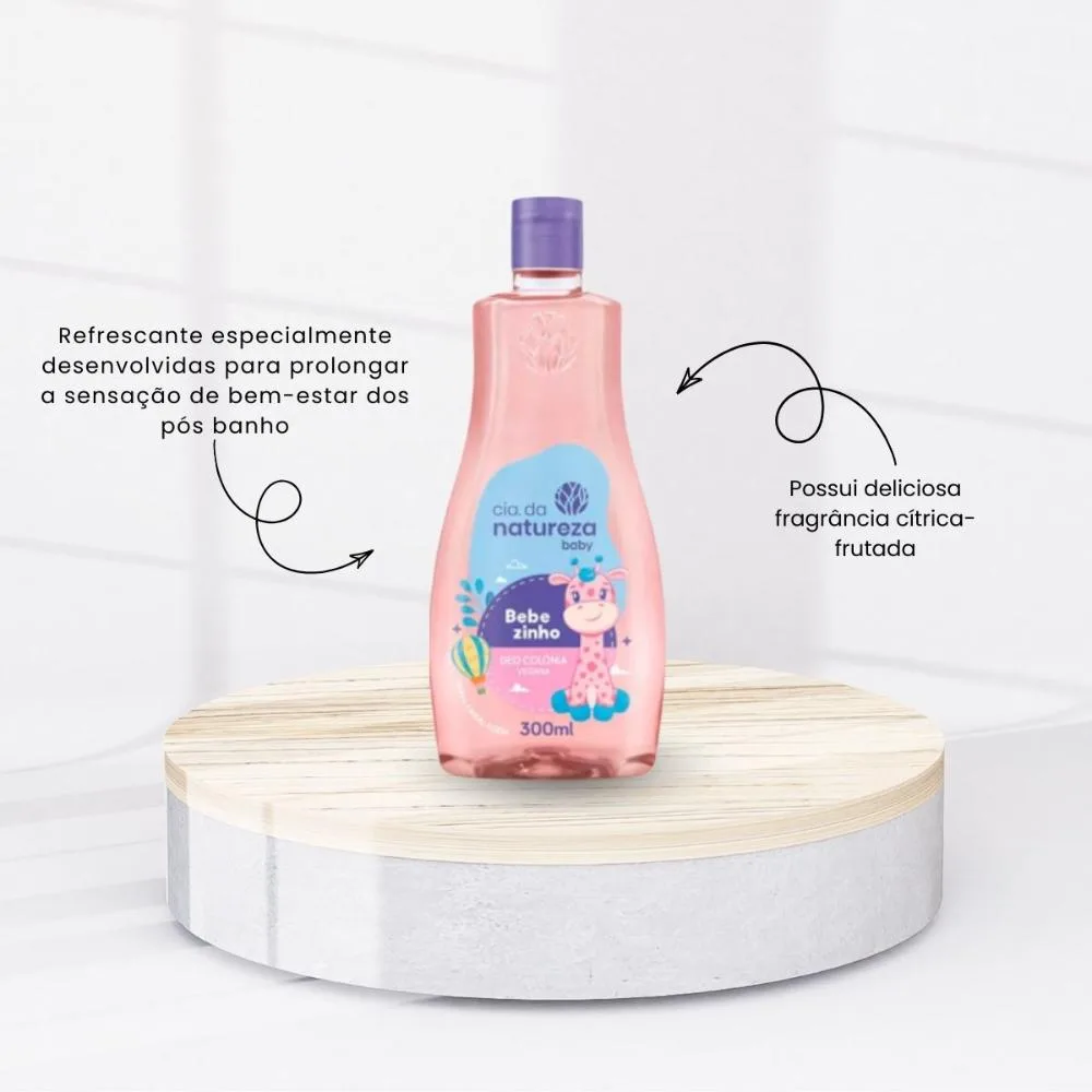 Cia da Natureza - Kit Presente Baby Amor e Cuidado - Kit Infantil