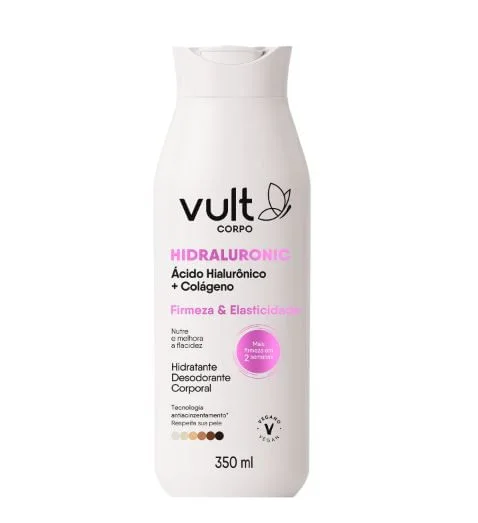 Loção Corporal Vult Hidraluronic Desodorante Firmeza e Elasticidade 350ml