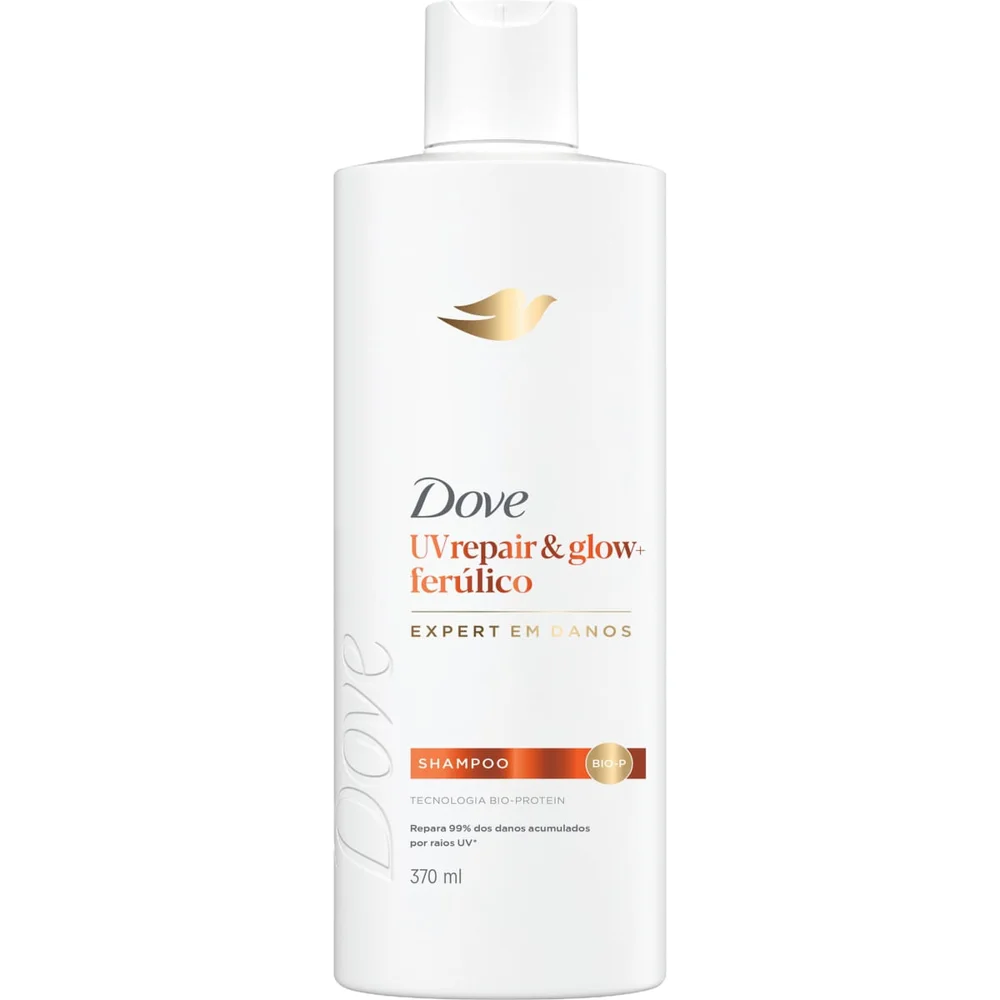 Shampoo Dove Uv Repair Glow + Ferúlico 370ml