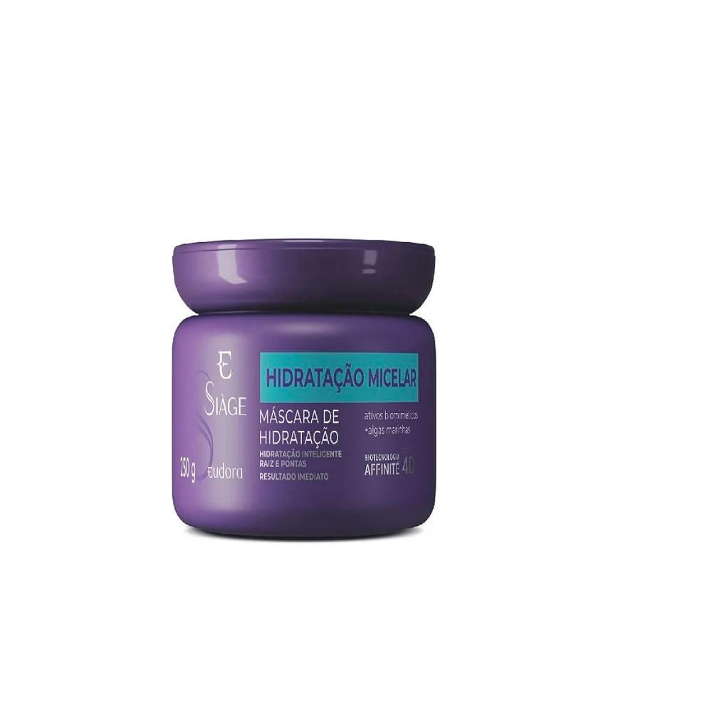 Máscara Capilar Eudora Siàge Hidratação Micelar 250g