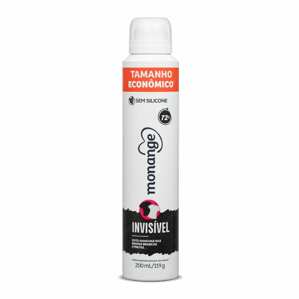Kit Monange Hidratação Intensiva Loção Hidratante Extrato de Oliva 400ml + Desodorante Antitranspirante Invisível Aerossol 200ml