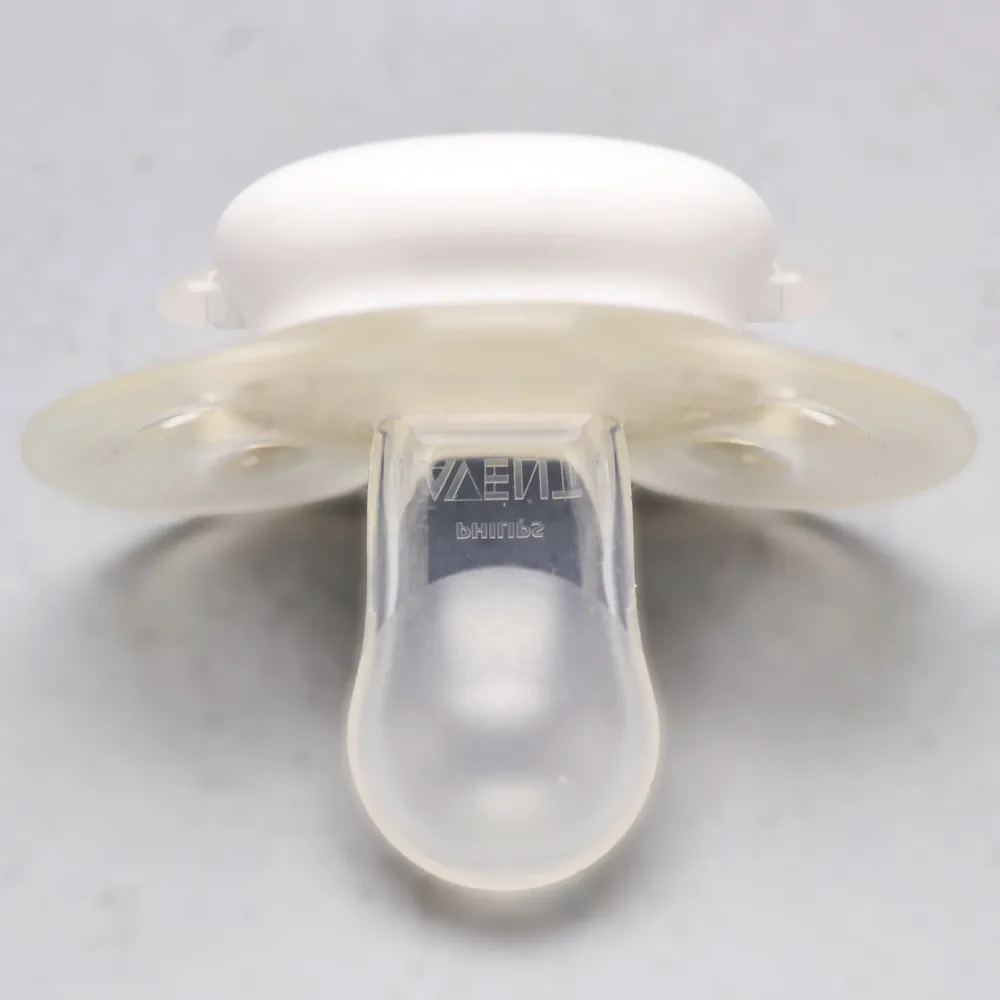 Chupeta Philips Avent Ultra Soft de 0 a 6 meses FlexiFit Silicone Branca 1 Unidade