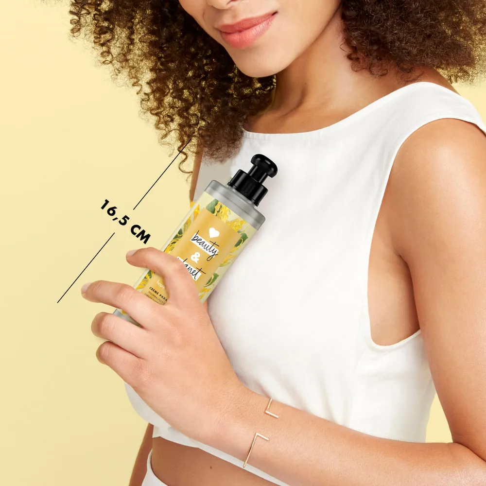 Creme de Pentear Love Beauty & Planet Reparação Intensa Vegano 200ml