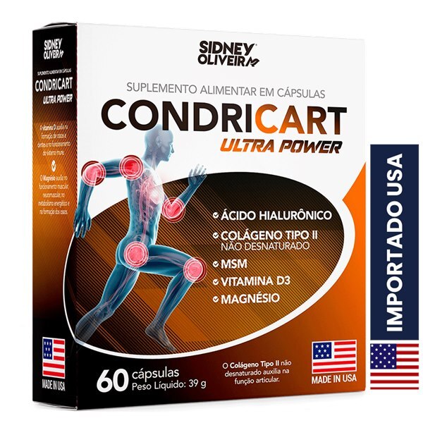 Condricart Ultra Power USA — 60 Cápsulas