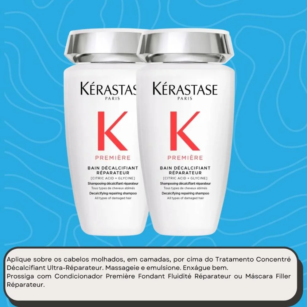 Kérastase Première Bain Décalcifiant Kit 2 Shampoo 250ml