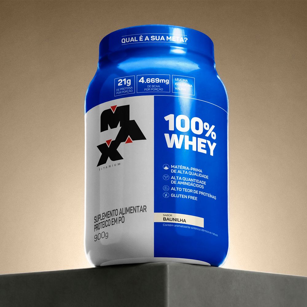 100% Whey Pote 900g
