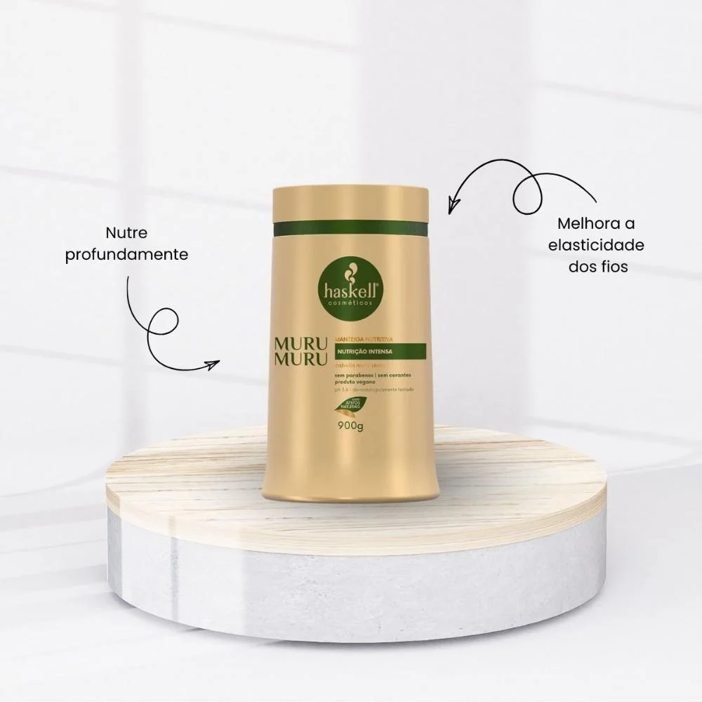Cronograma Haskell Cabelo Forte Máscaras 900g