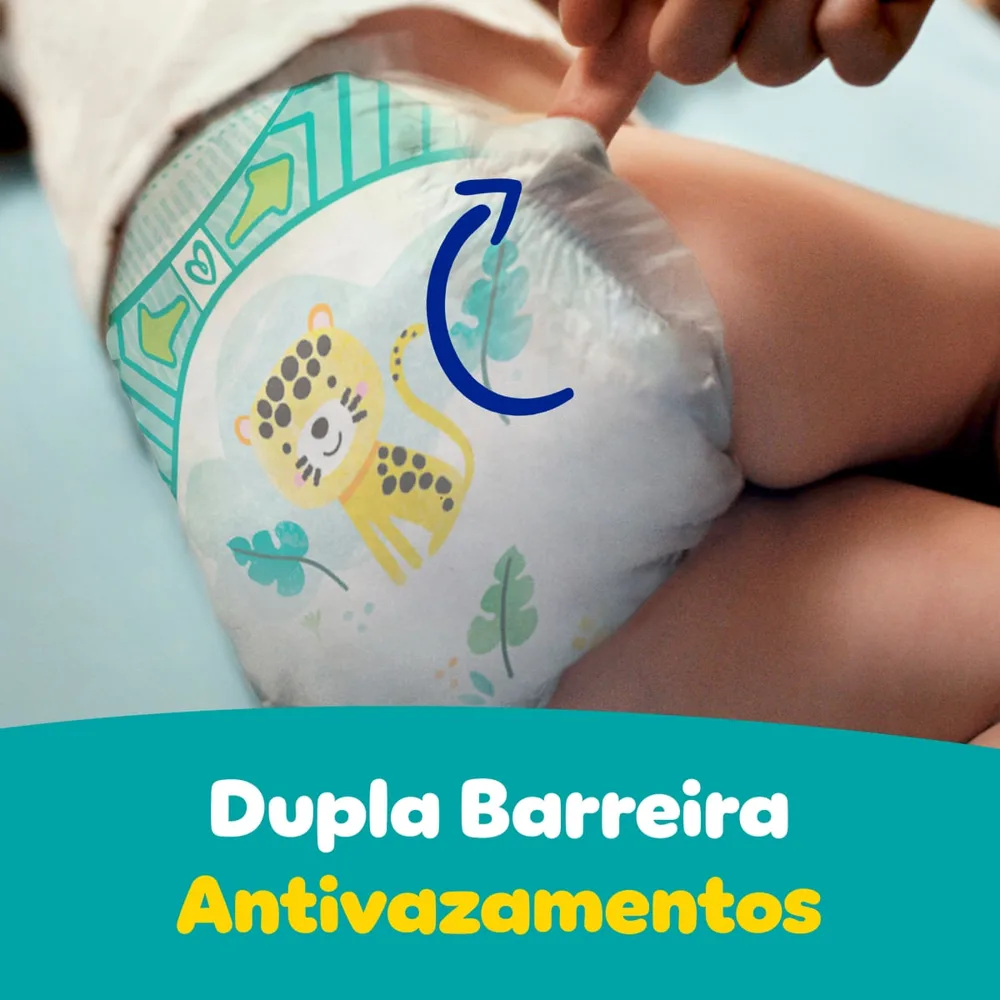 Fralda Descartável Infantil Pampers Confort Sec G 92 Unidades