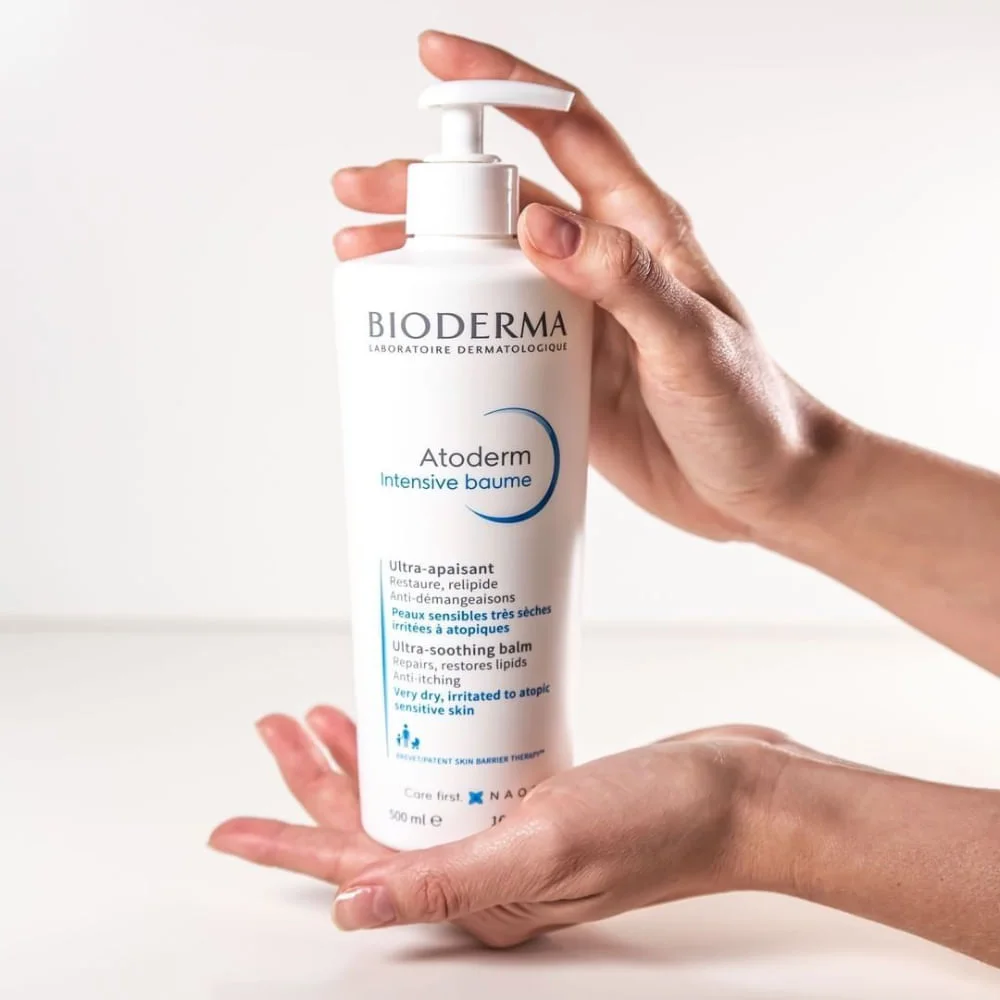 Bálsamo Corporal Bioderma Atoderm Intensive Baume Peles Muito Secas e Atópicas 500ml