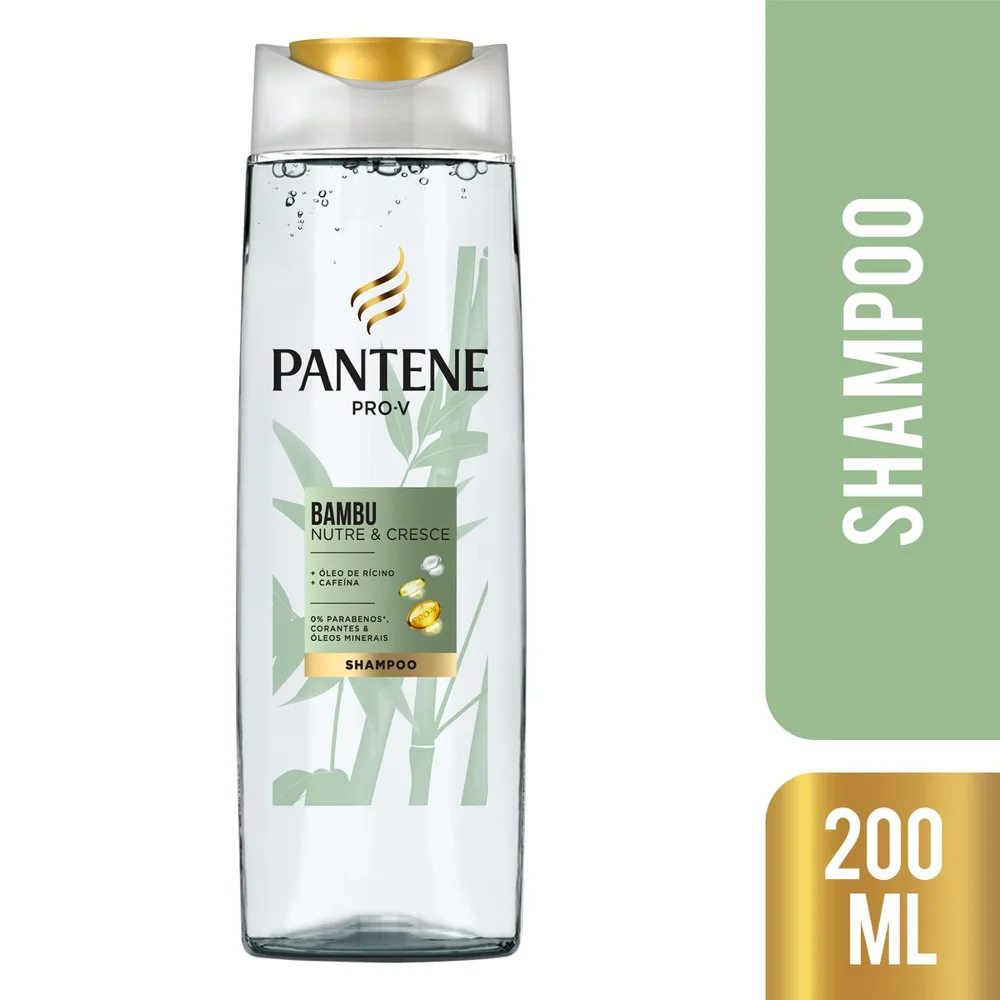 Shampoo Pantene Pro-V Bambu Nutre & Cresce 200ml