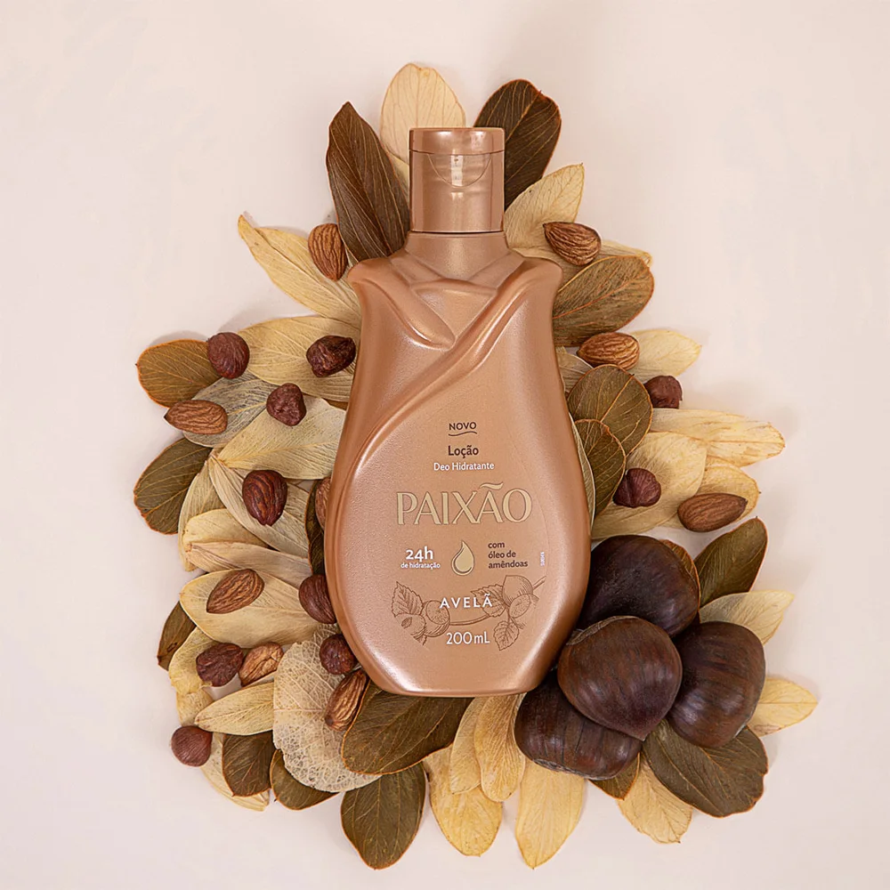 Loção Hidratante Paixão Avelã 200ml